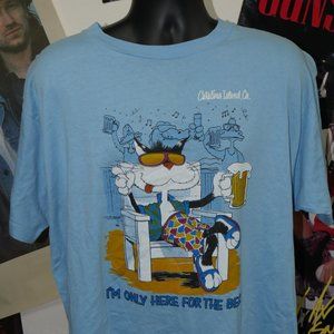 80s Catalina Island I'm Only Here for the Beer Cat